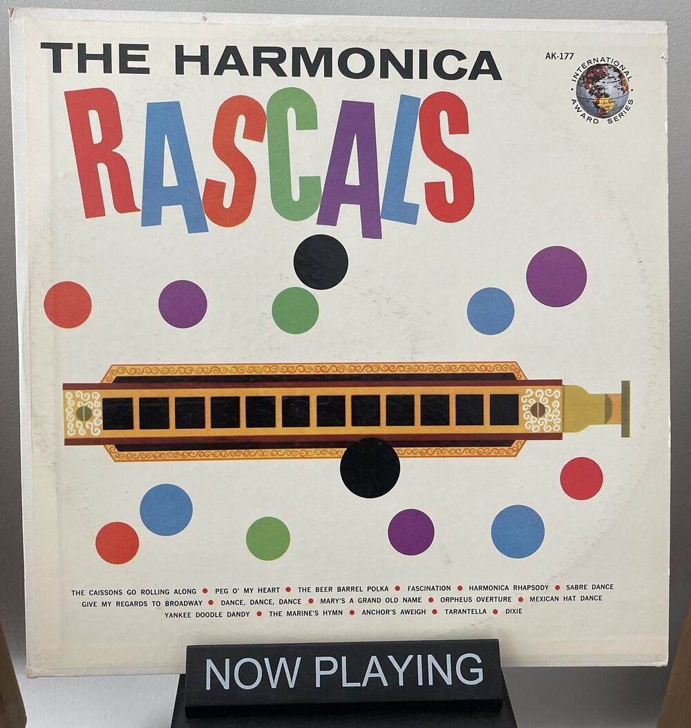 Jazz LP The Harmonica Rascals Self-Titled On International Award AK-177-B